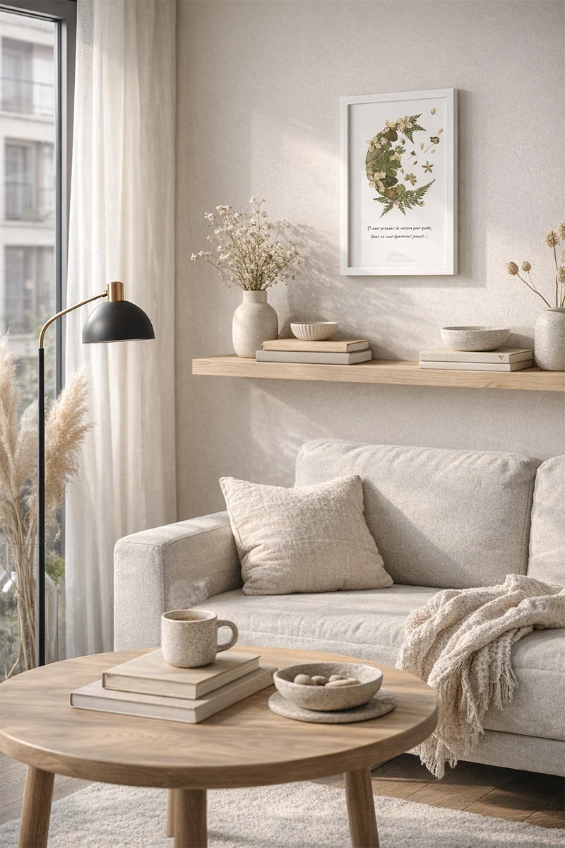 herbier décoration appartement