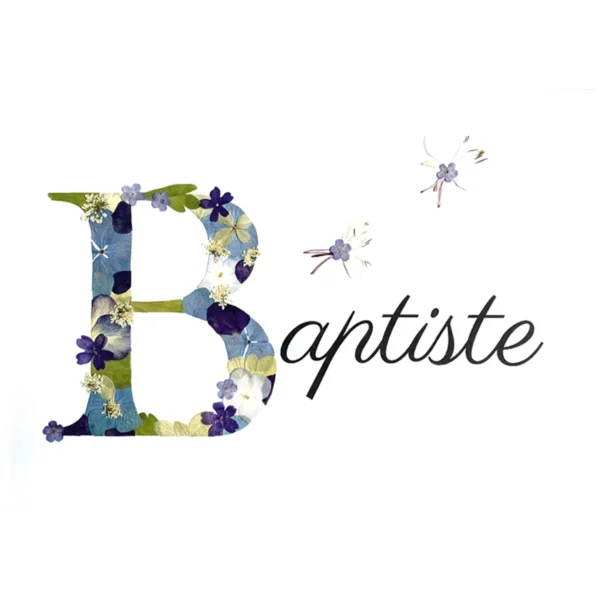 herbier prenom bleu